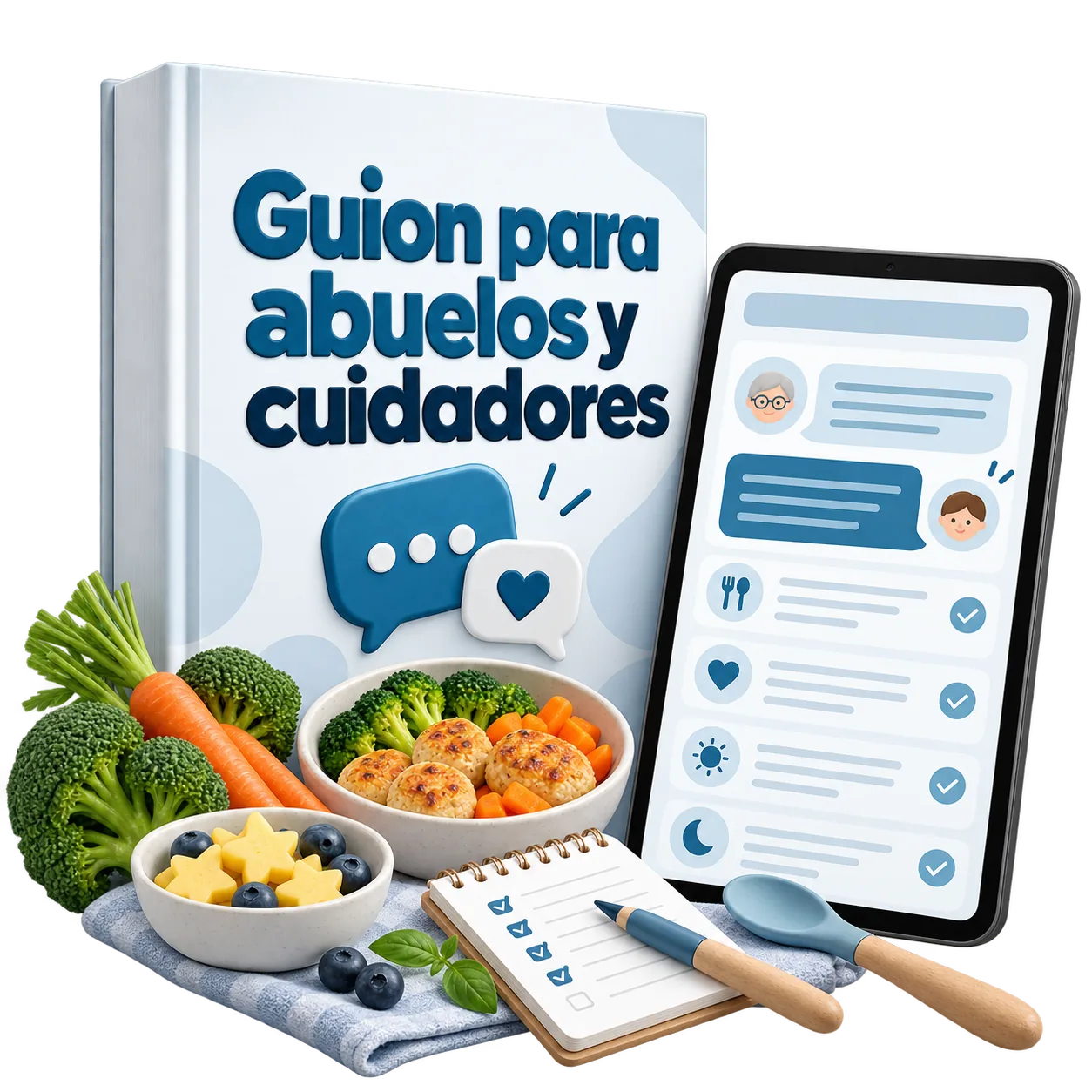 Portada del bono Guion para abuelos y cuidadores