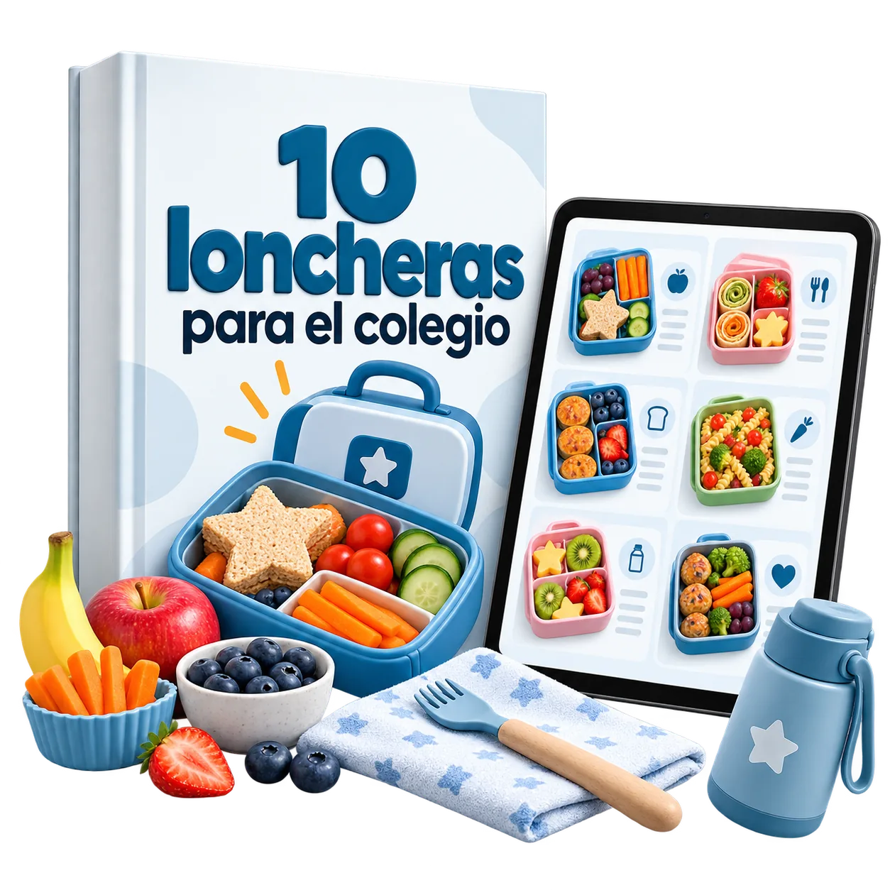 Portada del bono 10 loncheras para el colegio