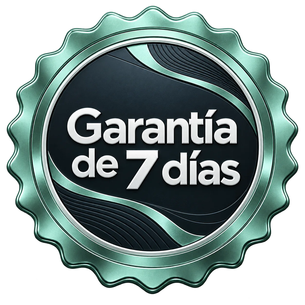 Sello metálico de Garantía de 7 días