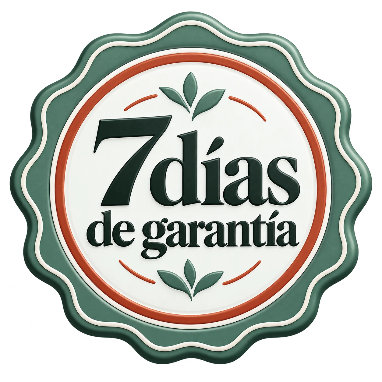 7 días de garantía.
